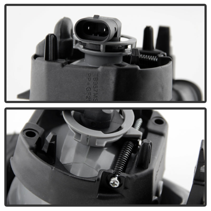 Spyder Dodge Grand Caravan 2011-2015 OEM Fog Light W/Universal Switch- Clear FL-DGC2011-C Fog Lights SPYDER