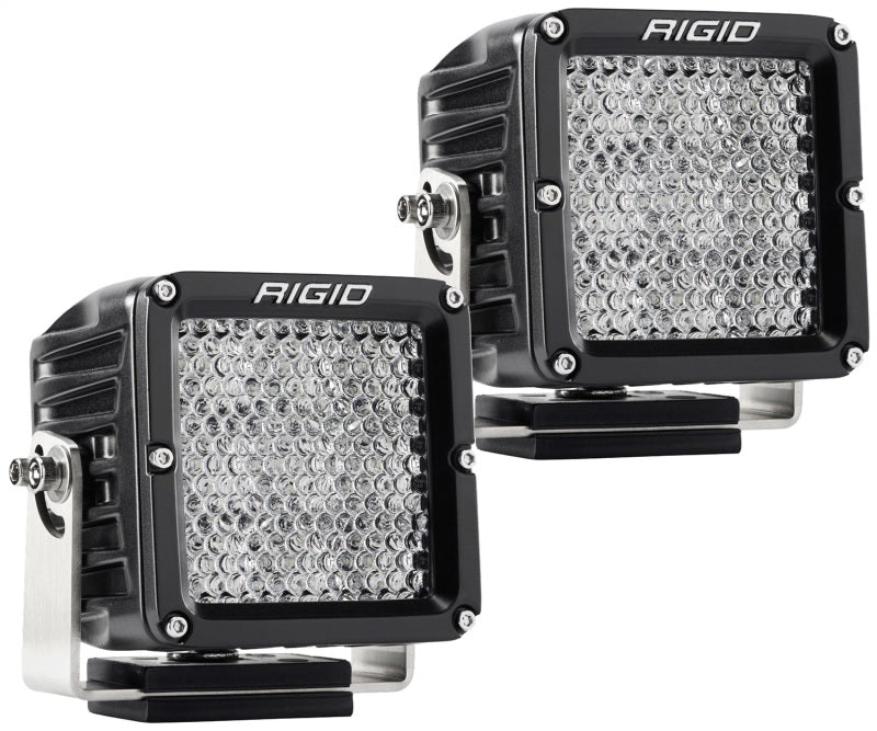 Rigid Industries Dually XL Hybrid Diffused - Spot (Set of 2) Light Bars & Cubes Rigid Industries