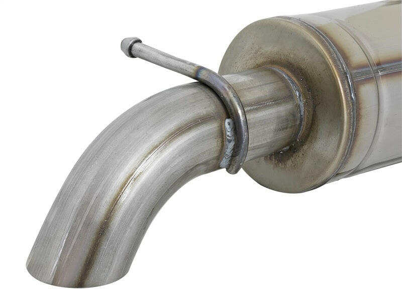 aFe Rock Basher 3in 409 SS Cat-Back Turn-Down Exhaust 12-18 Jeep Wrangler (JK) V6 3.6L/ 07-11 3.8L Catback aFe