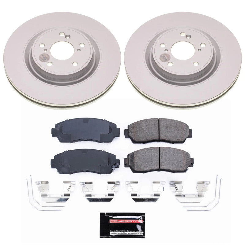 Power Stop 20-22 Honda CR-V Front Z17 Coated Brake Kit Brake Kits - Performance Blank PowerStop