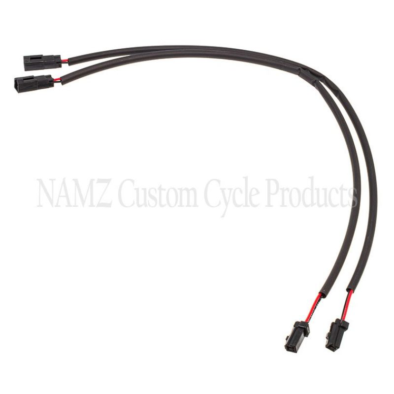 NAMZ 08-23 HD Models w/Heated Grips Plug-N-Play Heated Grip Extensions 18in. Wiring Harnesses NAMZ
