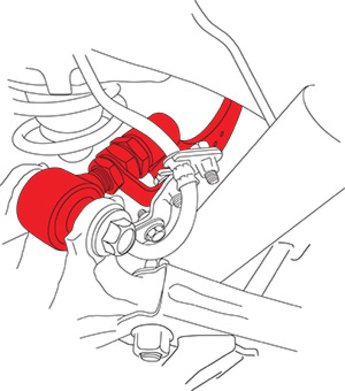 SPC Performance 2020+ Toyota Highlander Rear Adjustable Camber Arms Alignment Kits SPC Performance