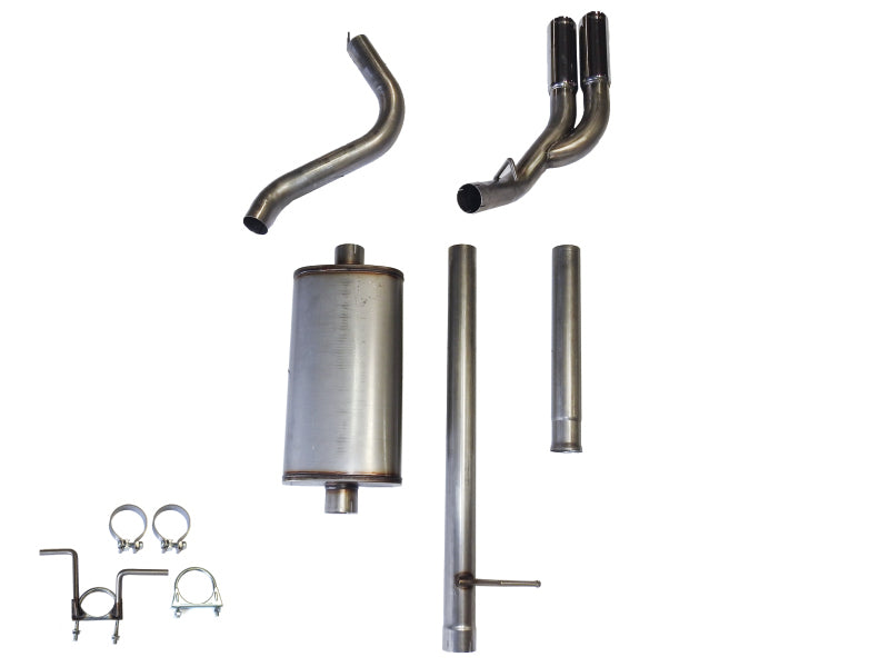 JBA 19-20 Chevy/GMC 1500 5.3L L82/L84 304SS Dual Side Exit Cat-Back Exhaust System Catback JBA