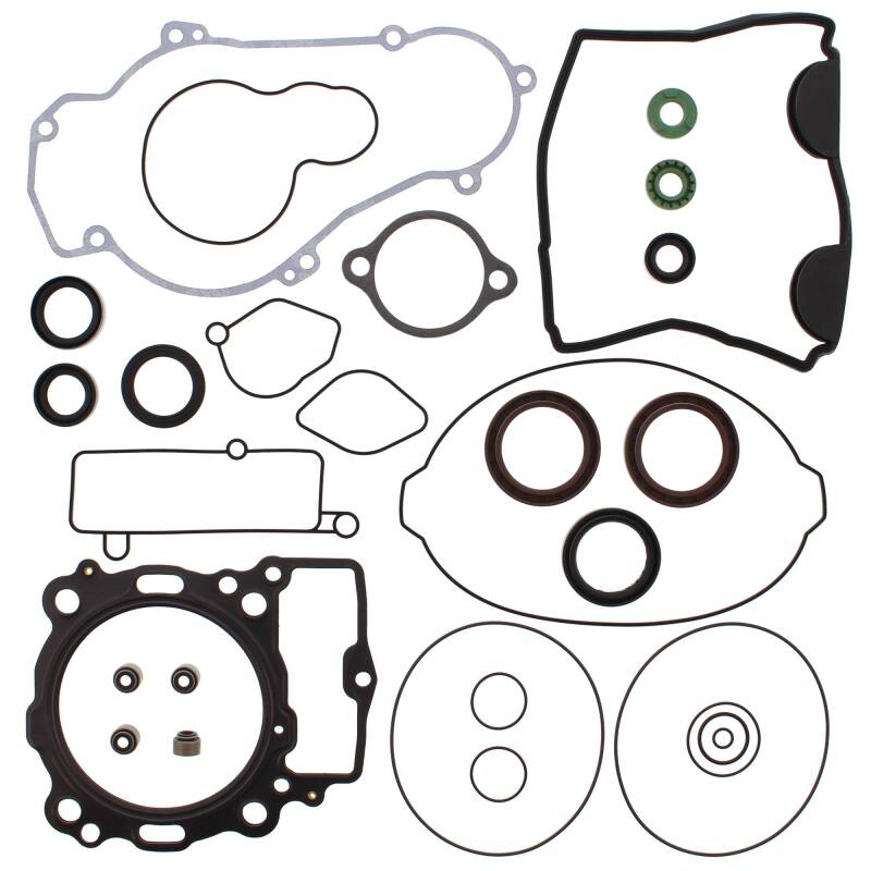 Vertex Gaskets 07-12 KTM SX-F 450 Complete Gasket Kit w/ Oil Seals Engine Hardware Vertex Pistons