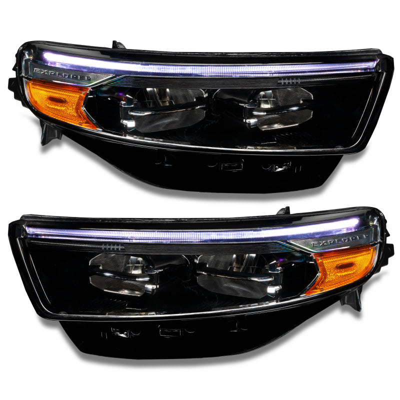 Oracle 20-22 Ford Explorer Dynamic RGB Headlight DRL Upgrade Kit - ColorSHIFT - Dynamic Headlights ORACLE Lighting