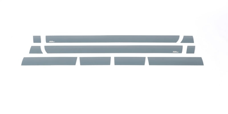 Putco 14-18 Chevy Silv LD Standard Cab - 6.8in Bed (10pcs) Black Platinum Rocker Panels Body Armor & Rock Rails Putco