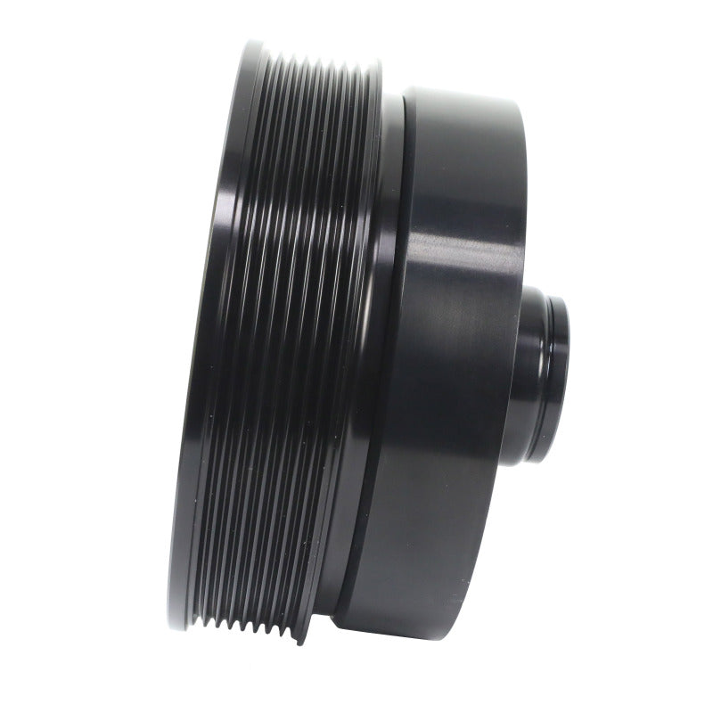 Fluidampr Chevy LSX 6-1/4in Damper w/Single 8 Rib 6.57in Dia Pulley Steel Internally Balanced Damper Crankshaft Dampers Fluidampr