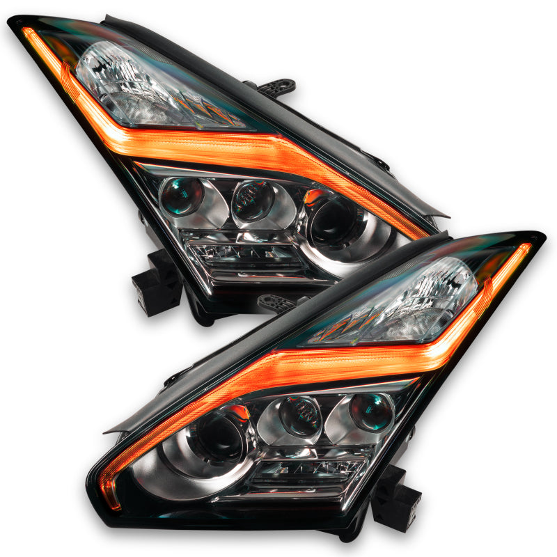 Oracle 1521 Nissan GTR RGB+W (Lightning Bolt) Headlight DRL Upgrade Kit ColorSHIFT 2 Headlights ORACLE Lighting