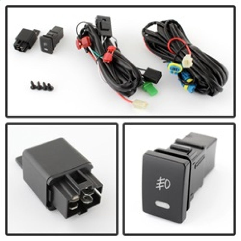 Spyder Toyota Tundra 2014+ OEM Fog Lights W/Switch- Smoked FL-CL-TTU14-SM Fog Lights SPYDER