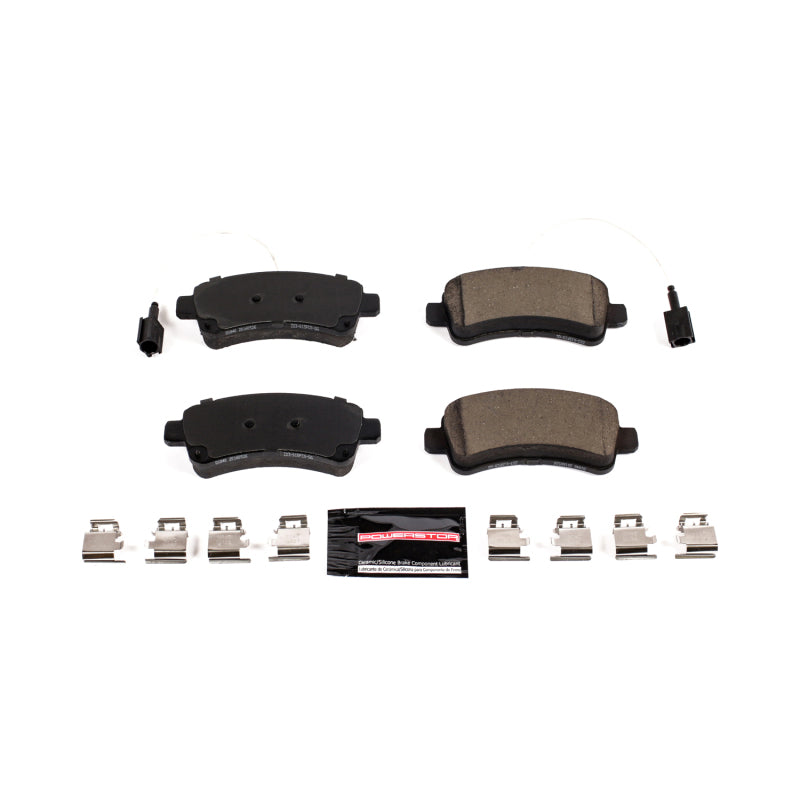 Power Stop 2019 Ram ProMaster 1500 Rear Z23 Evolution Sport Brake Pads w/Hardware Brake Pads - Performance PowerStop