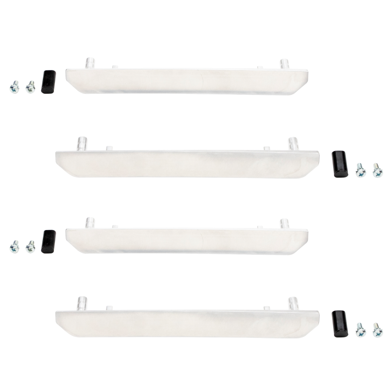 Wehrli 2020+ GMC 2500/3500HD Fender Flare Marker Light Delete Kit w/o Logo - Raw Finish Light Accessories and Wiring Wehrli