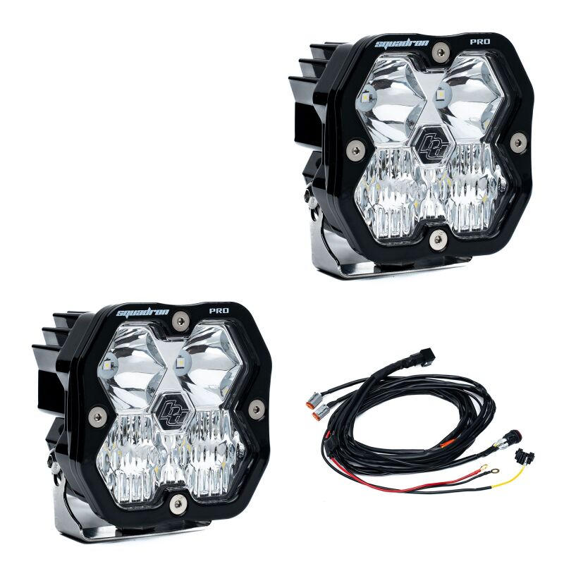 Baja Designs Squadron 2.0 Pro LED Driving/Combo (Pair) Light Bars & Cubes Baja Designs