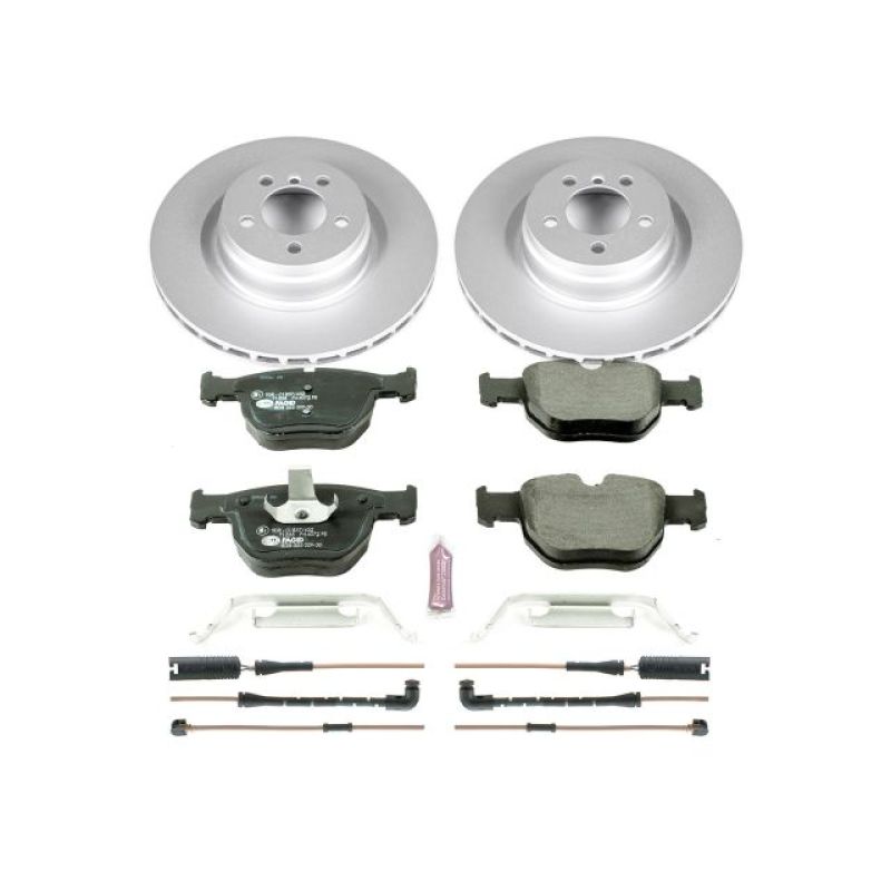 Power Stop 03-05 Land Rover Range Rover Front Euro-Stop Brake Kit Brake Kits - OE PowerStop