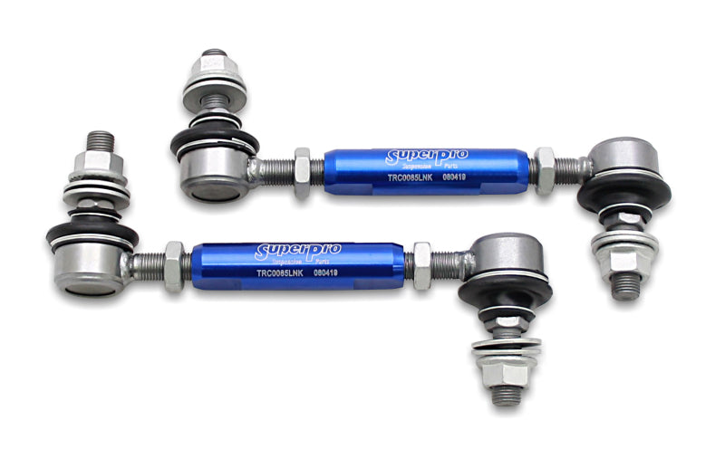 SuperPro 12mm Hd Adj Sway Bar Link 85mm Sway Bar Endlinks Superpro
