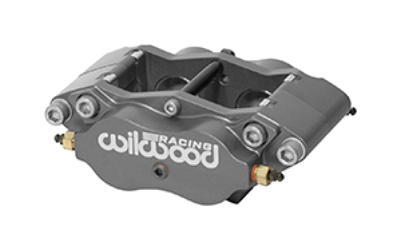 Wilwood Billet Narrow Dynalite Radial Mount Caliper - 1.38in Piston / .81in Disc / Type III Silver Brake Calipers - Perf Wilwood