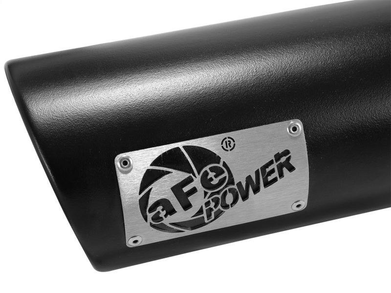 aFe Power 09-15 Dodge Ram 3.0L/5.7L Black Exhaust Tip Upgrade Catback aFe