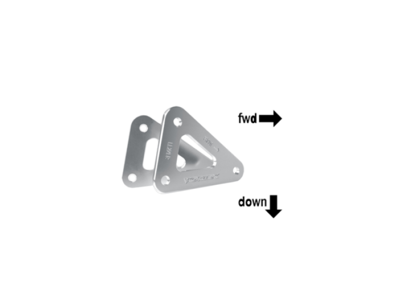 Vortex Racing 07-23 Honda CBR600 RR Lowering Link Kit- Silver Lowering Springs Vortex Racing