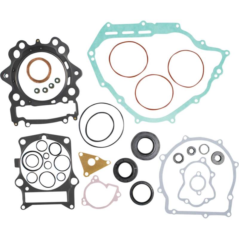 Vertex Gaskets 19-23 Yamaha Kodiak 700 4WD Complete Gasket Kit w/ Oil Seals Engine Hardware Vertex Pistons