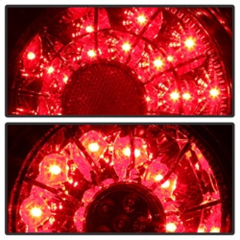 Spyder 01-03 Lexus IS300 LED Tail Lights w/Inner Trunk Lights - Smoke (ALT-YD-LIS300-LED-SET-SM) Tail Lights SPYDER