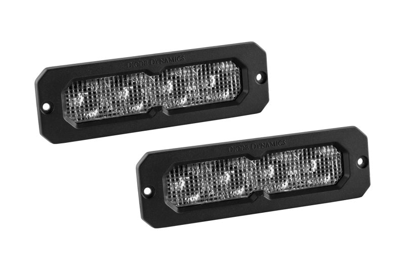 Diode Dynamics SS6 Sport White Flood Flush RBL (pair) 6000K Light Bars & Cubes Diode Dynamics