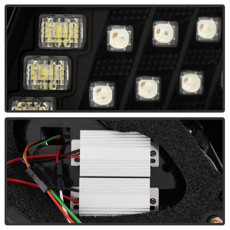 Spyder 14-20 Chevy Impala LED Tail Lights - Black (ALT-YD-CHIP14-SEQ-BK) Tail Lights SPYDER