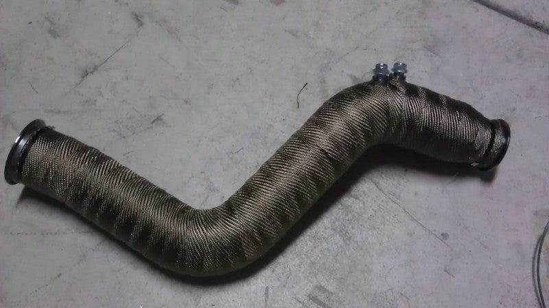 Mishimoto 2 inch x 35 feet Heat Wrap with Stainless Locking Tie Set Exhaust Wrap Mishimoto