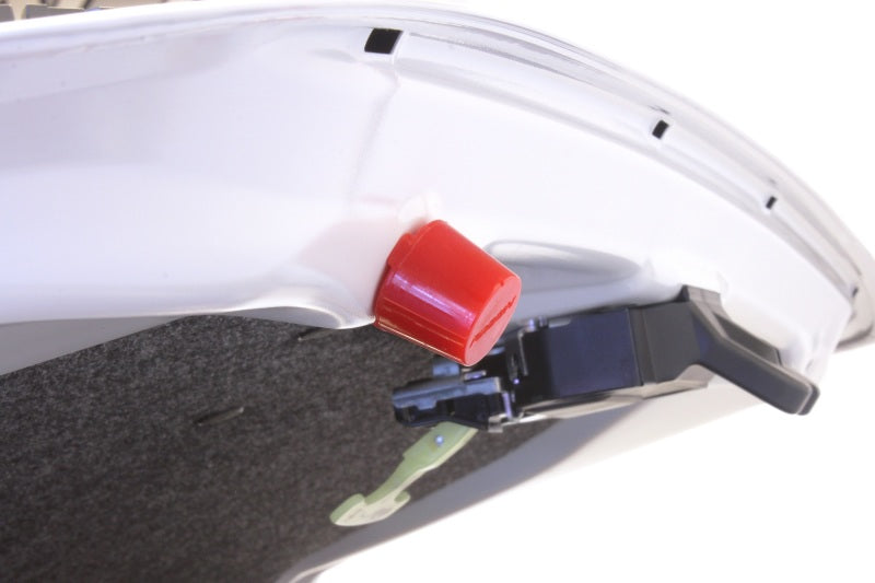 PERRIN 15-25 Subaru WRX / 15-21 STI Adjustable Trunk Bumper Set (2pcs) - Red Exterior Trim Perrin Performance