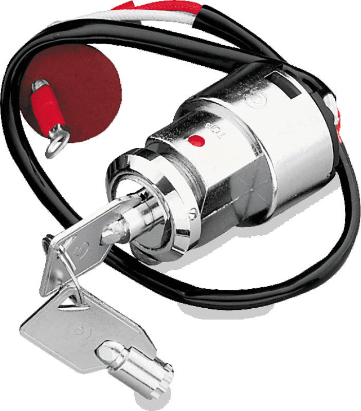 Twin Power 91-95 FXDL And Custom Use 2-Wire Round Key Switch Replaces H-D 71428-90A Relays TwinPower