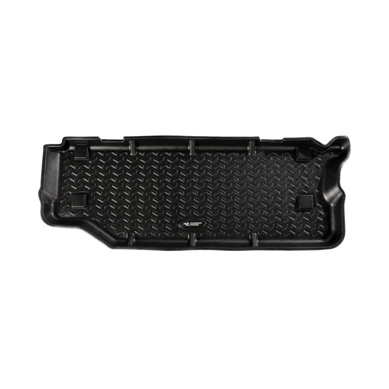 Rugged Ridge Cargo Liner Short Black 18-20 Jeep Wrangler JL 2 Dr Floor Mats - Rubber Rugged Ridge