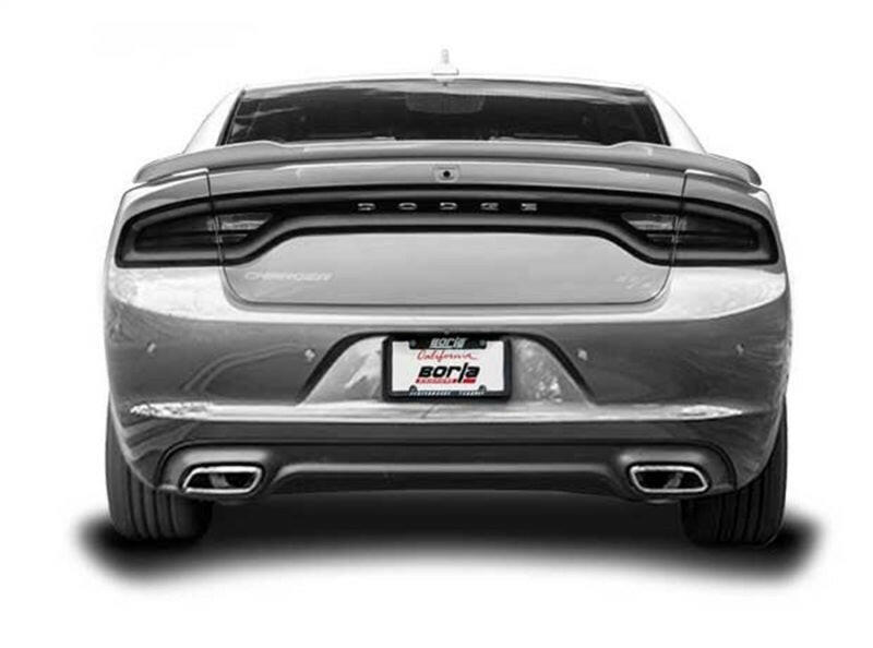 Borla 15-16 Dodge Charger R/T 5.7L No Tip Use Factory Valence Single Split Rear Exit S-Type Exhaust Catback Borla
