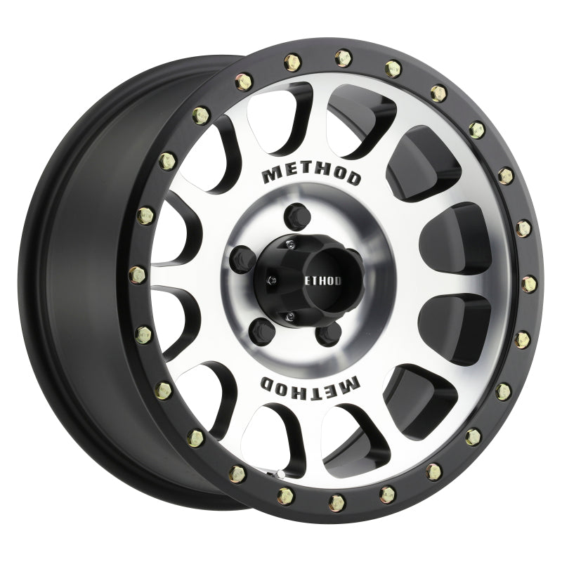 Method MR305 NV 16x8 0mm Offset 5x4.5 83mm CB Machined/Black Street Loc Wheel Wheels - Cast Method Wheels