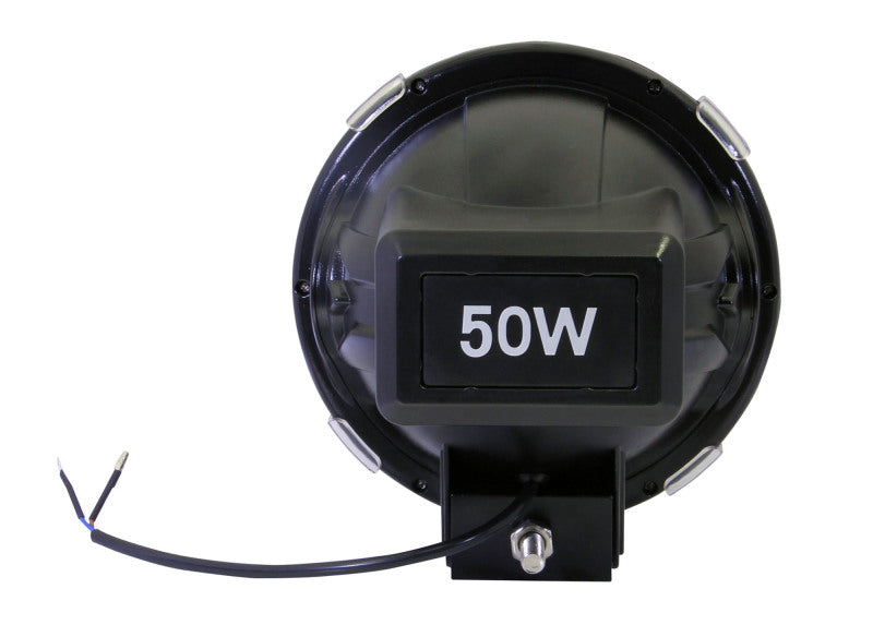 ANZO Hid Off Road Light Universal 50 Watt 7in HID Off Road Fog Light w/ ANZO USA Red bezel Light Bars & Cubes ANZO