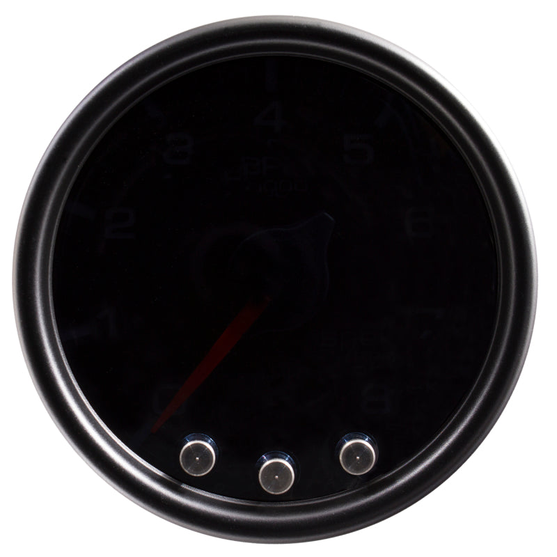 Autometer Spek-Pro Gauge Tach 2 1/16in 8K Rpm W/ Shift Light & Peak Mem Blk/Smoke/Blk Gauges AutoMeter