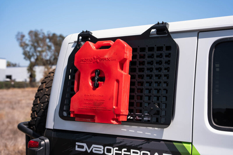 DV8 Universal Molle Panel Rotopax Mount Exterior Trim DV8 Offroad