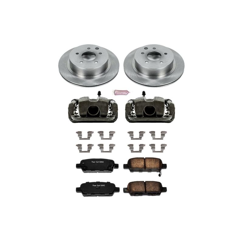 Power Stop 03-05 Infiniti G35 Rear Autospecialty Brake Kit w/Calipers Brake Kits - OE PowerStop