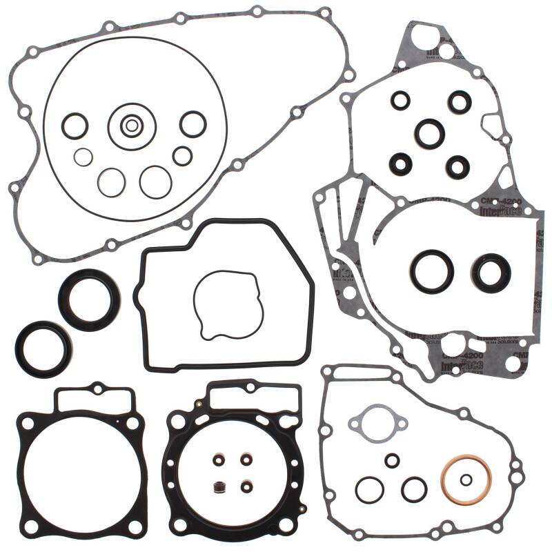 Vertex Gaskets 09-16 Honda CRF450R Complete Gasket Kit w/ Oil Seals Engine Hardware Vertex Pistons