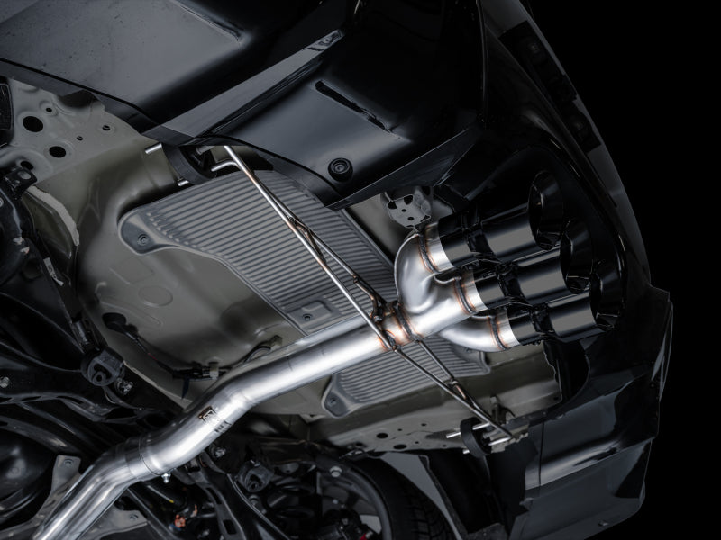 AWE Tuning 2024 Acura Integra Type S DE5 FWD Track Edition Exhaust w/ Triple Diamond Black Tips Catback AWE Tuning