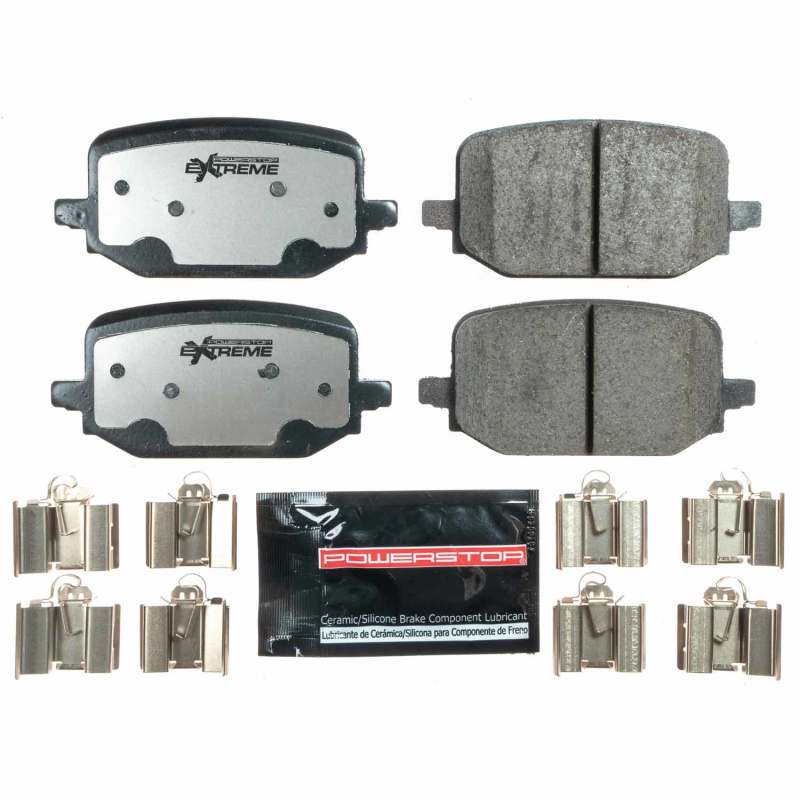 Power Stop 20-21 Ford Explorer Rear Z36 Truck & Tow Brake Pads w/Hardware Brake Pads - Performance PowerStop
