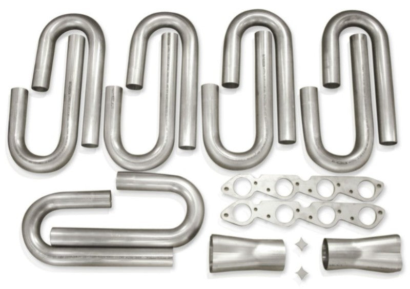 Stainless Works 2-3/8in Header Builder Kit Steel Tubing Stainless Works
