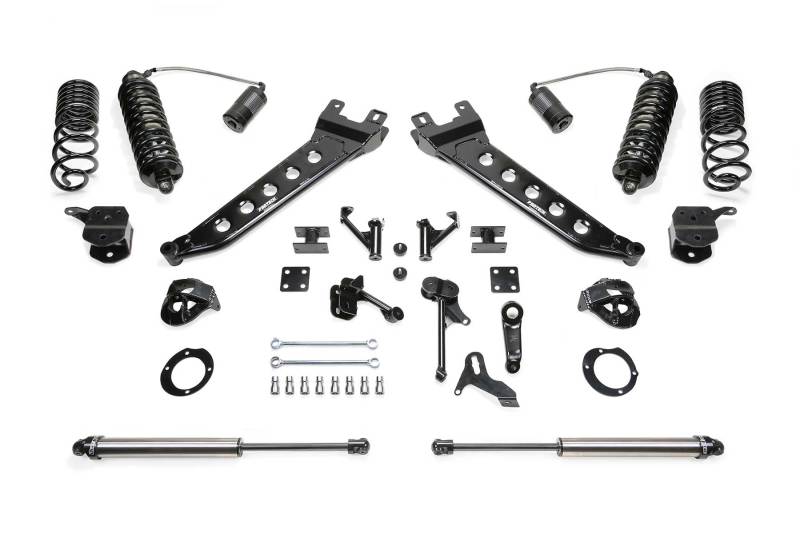 Fabtech 14-18 Ram 2500 4WD 7in Radius Arm Kit w/4.0 C/O Resi Dlss & Rr 2.25 Dlss Lift Kits Fabtech
