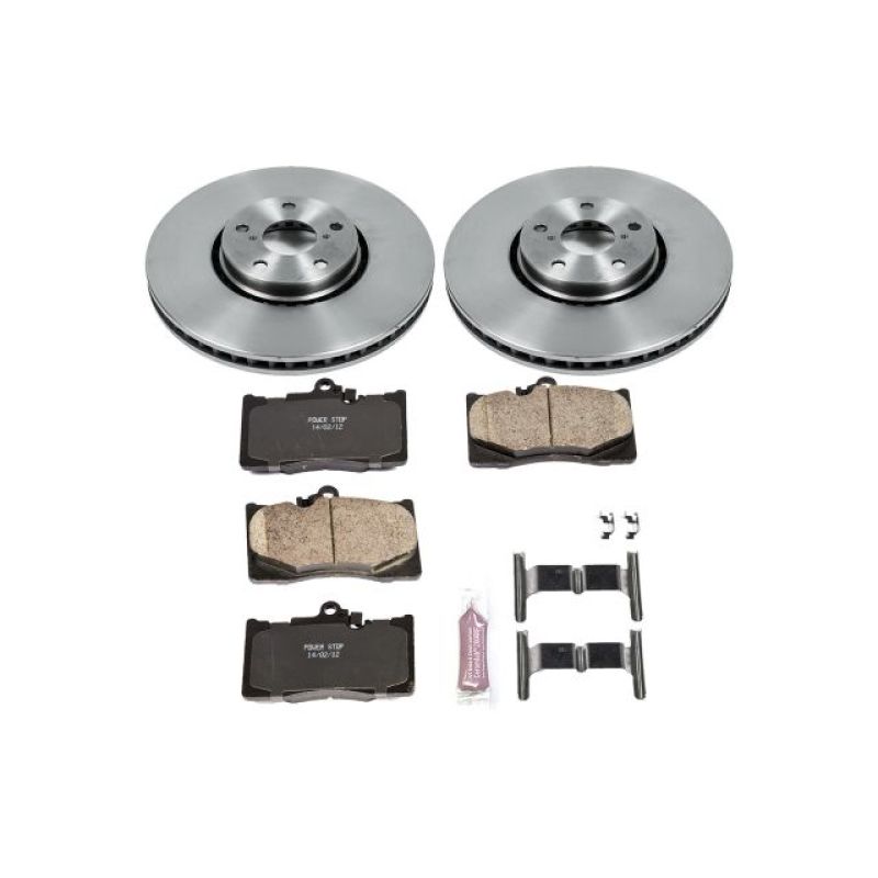 Power Stop 07-11 Lexus GS350 Front Autospecialty Brake Kit Brake Kits - OE PowerStop