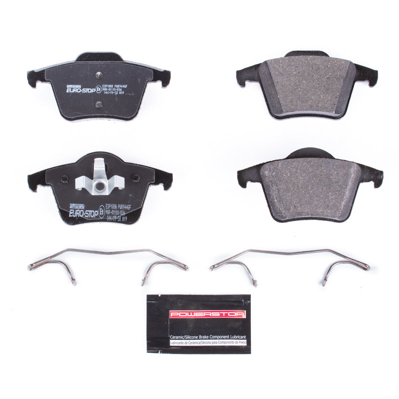 Power Stop 03-14 Volvo XC90 Euro-Stop ECE-R90 Rear Brake Pads Brake Pads - OE PowerStop