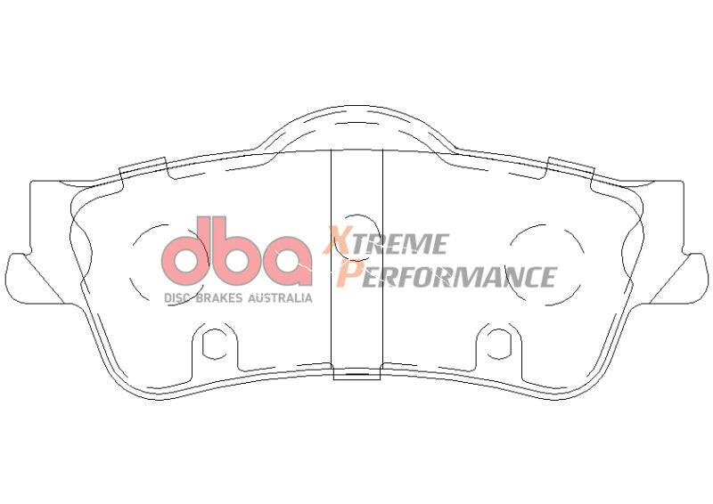 DBA 08-09 Pontiac G8 3.6 Base/6.0 XP650 Rear Brake Pads Brake Pads - Performance DBA