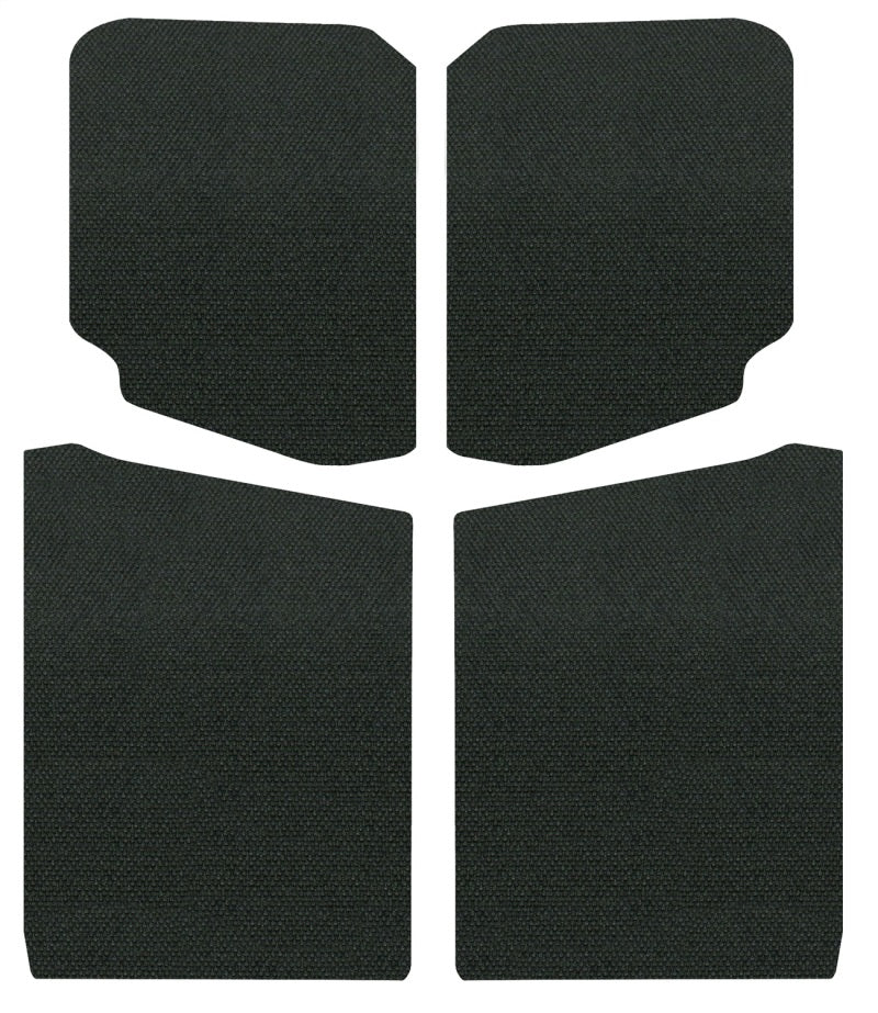 DEI 18-23 Jeep Wrangler JL 2-Door Boom Mat Headliner - 5 Piece - Black Hard Top Accessories DEI