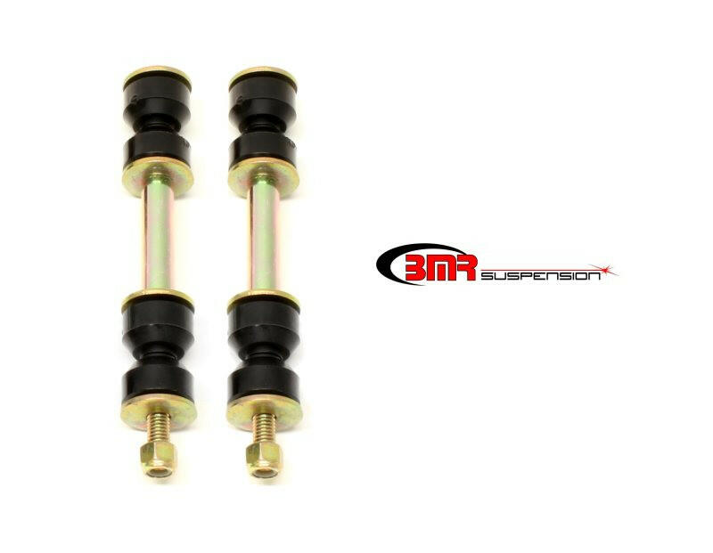 BMR 82-82 3rd Gen F-Body 2.375in Front Sway Bar End Link Kit - Black Suspension Arms & Components BMR Suspension
