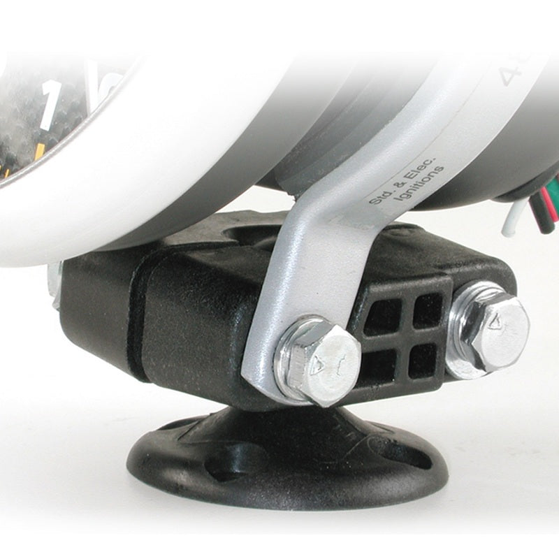 Autometer Black 5in Gauge Pedestal Mount for Tachometers Gauge Pods AutoMeter