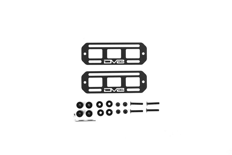 DV8 Offroad Universal Molle Panels - 7In x 2.5In PAIR Exterior Trim DV8 Offroad