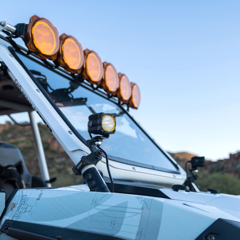 KC HiLiTES FLEX ERA 1 Single Lens Replacement (Spread Beam) Light Accessories and Wiring KC HiLiTES
