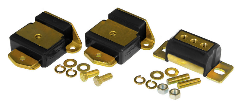 Prothane GM Motor & Trans Mount Kit - Black Bushing Kits Prothane