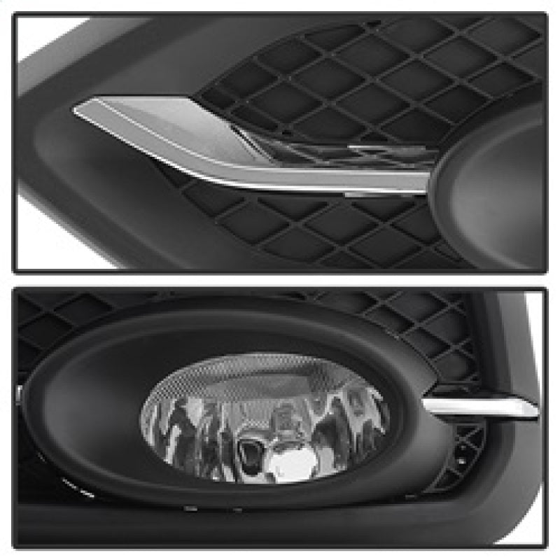 Spyder Honda Civic 2014-2015 2Dr/Coupe (EX Model Only)OEM Fog Light W/Switch- Clear FL-HC2014-2D-C Fog Lights SPYDER
